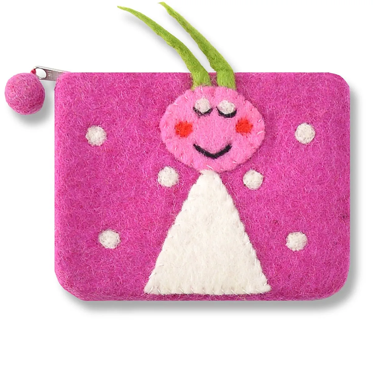 Lady Bug Design Coin Purse