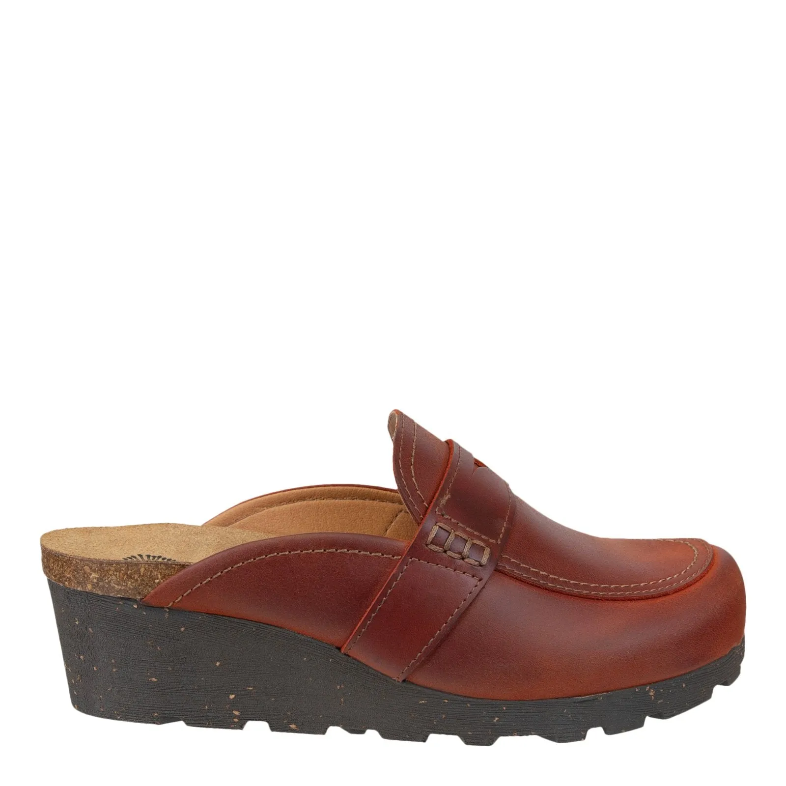 OTBT - HOMAGE in RUST Wedge Clogs